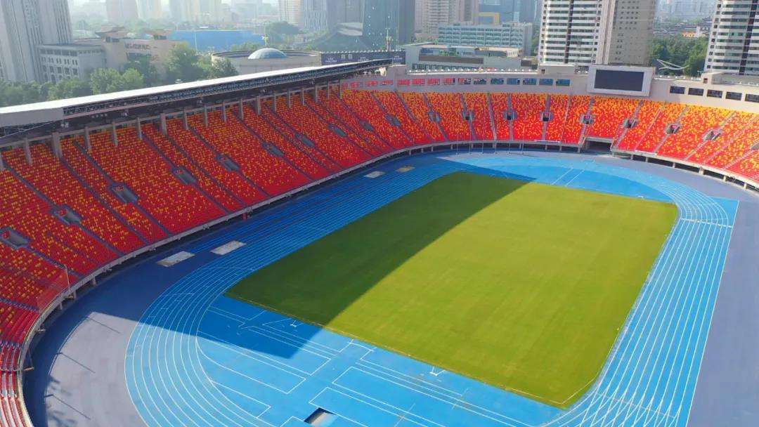 打卡改造后的陜西省體育場，進一步推進全民健身活動